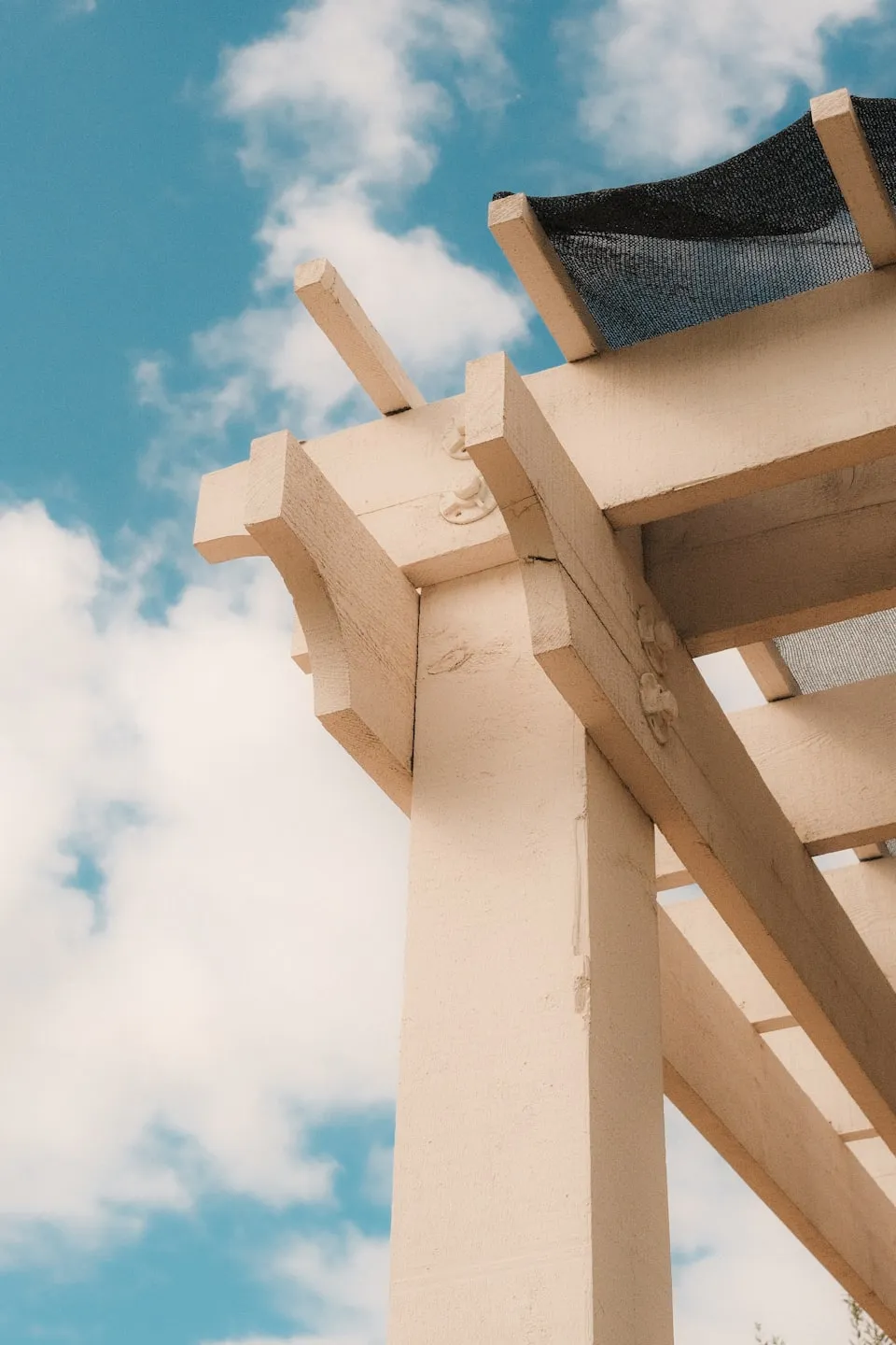 Weather-resistant pergola structure built to withstand the UK climate